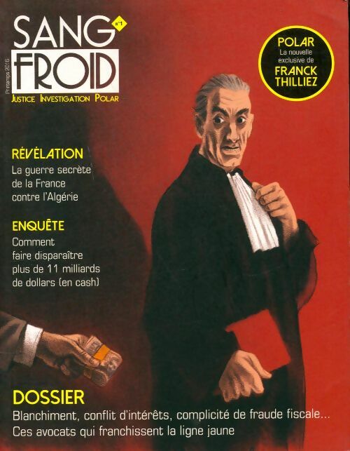 Livrenpoche : Sang-froid n°1 Printemps 2016 - Collectif - Livre