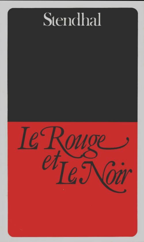Livrenpoche : Le rouge et le noir - Stendhal - Livre