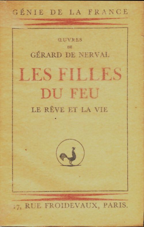 Livrenpoche : Les filles du feu - Gérard De Nerval - Livre