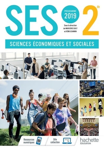 SES Seconde 2019 - Collectif - Livre