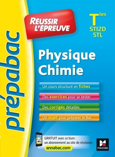 Physique-chimie Terminale STI2D / STL - Walter Vassiaux - Livre
