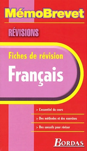 Livrenpoche : Fiches de révision français - Isabelle Ducos-Filippi - Livre