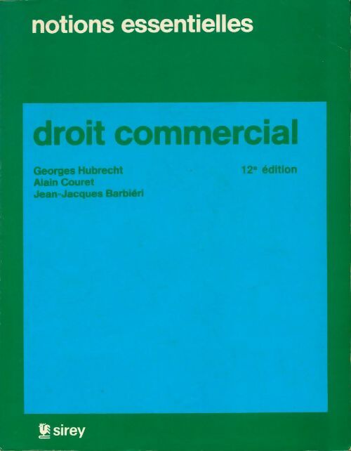 Livrenpoche : Droit commercial - Collectif - Livre