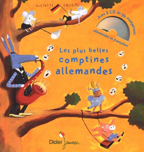 Les plus belles comptines allemandes (1 livre + 1 CD audio) - Saillard - Livre