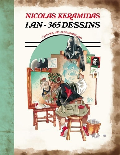 Livrenpoche : 1 an 365 dessins - Nicolas Keramidas - Livre