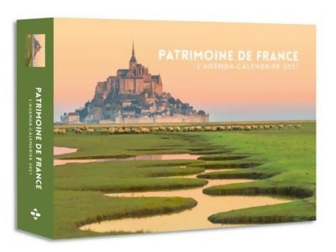 Livrenpoche : L'agenda-calendrier patrimoine de France 2021 - Collectif - Livre
