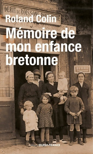 Livrenpoche : Mémoire de mon enfance bretonne - Colin - Livre