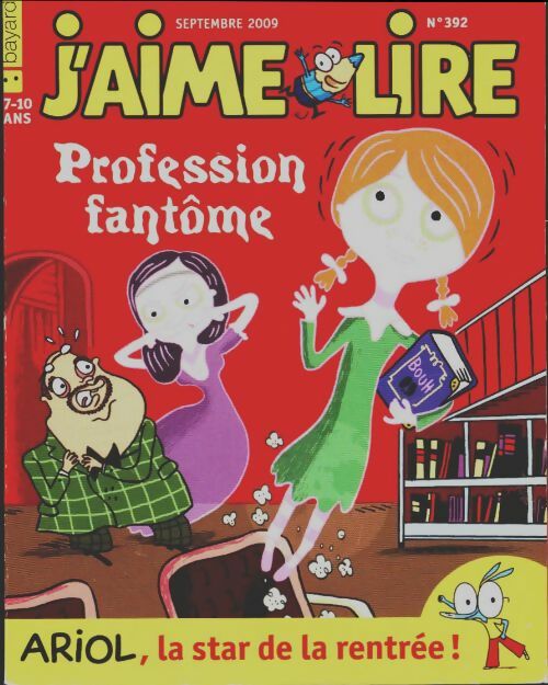 Livrenpoche : J'aime lire n°392 : Profession fantôme - Collectif - Livre