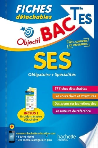 Objectif bac sciences économiques et sociales Terminales ES - Olivier Thierry - Livre