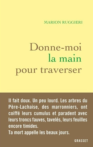 Livrenpoche : Donne-moi la main pour traverser - Marion Ruggieri - Livre