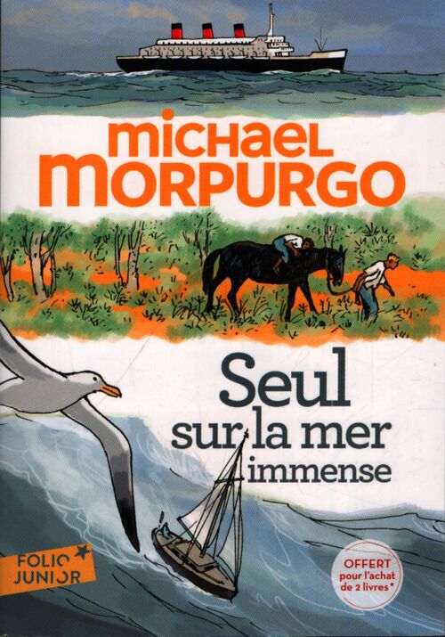 Seul sur la mer immense - Michael Morpurgo - Livre
