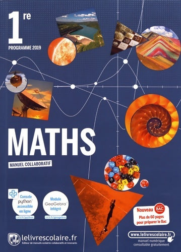 Livrenpoche : Mathématiques 1ère 2019 - Collectif - Livre