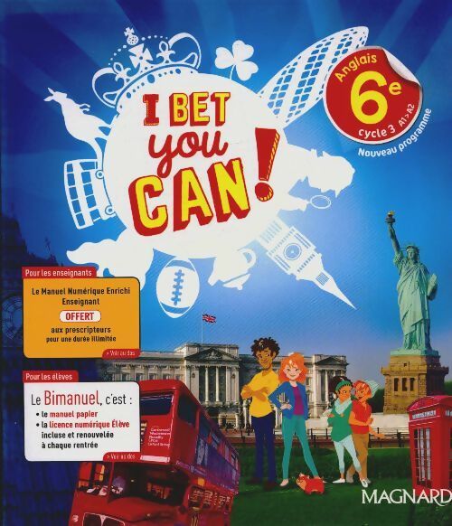 Livrenpoche : I bet you can ! 6e - Frédéric André - Livre