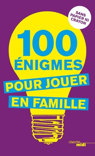 Livrenpoche : 100 énigmes pour jouer en famille - Pierre Kassab - Livre
