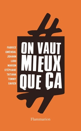 Livrenpoche : On vaut mieux que ça - Collectif - Livre