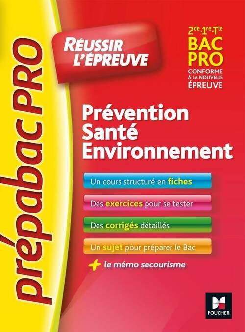 Prévention, Santé, Environnement bac pro - Sylvie Crosnier - Livre