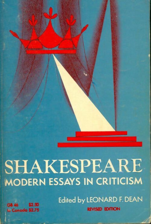 Livrenpoche : Shakespeare : Modern essays in criticism - Leonard F Dean - Livre