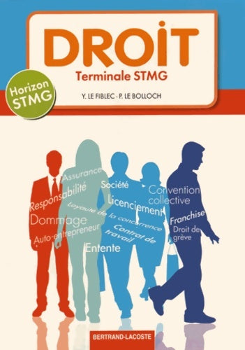 Livrenpoche : Horizon droit terminale STMG - Yvon Le Fiblec - Livre