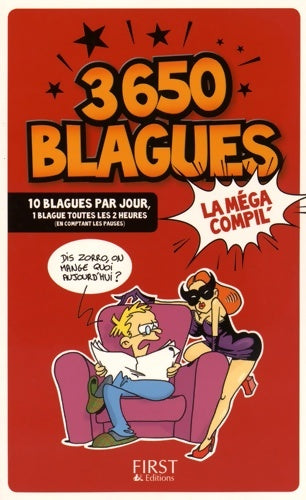Livrenpoche : 3650 blagues - Sylvain Collectif - Livre