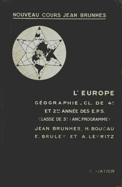 Livrenpoche : Géographie 4e et 2e année des EPS  - Collectif - Livre