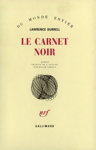 Livrenpoche : Le carnet noir - Lawrence Durrell - Livre