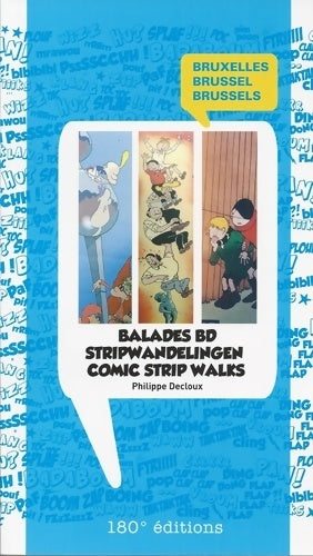 Livrenpoche : Balades BD à Bruxelles - Philippe Decloux - Livre