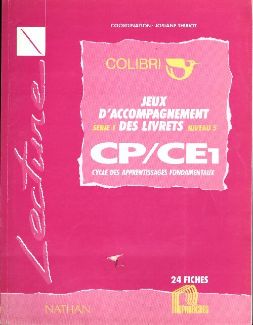 Livrenpoche : Jeux d'accompagnements des livrets CP/CE1 - Jean-Marie Thiriot - Livre