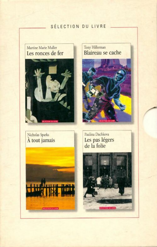 Livrenpoche : Coffret sélection du livre : Les ronces de fer/Blaireau se cache/A tout jamais/les pas légers de la folie - Collectif - Livre