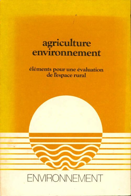 Livrenpoche : Agriculture environnement - Collectif - Livre