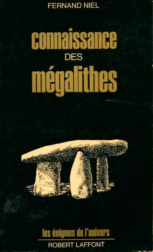 Livrenpoche : Connaissance des mégalithes - Fernand Niel - Livre