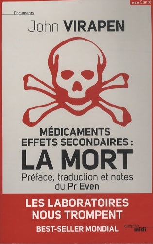 Livrenpoche : Médicaments effets secondaires : La mort - John Virapen - Livre