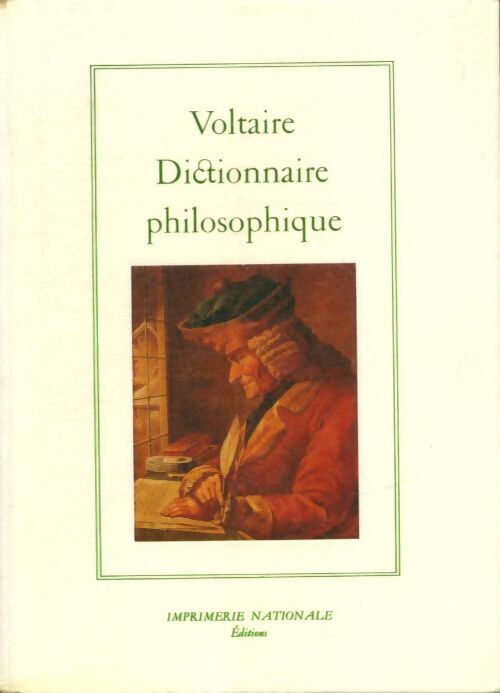 Livrenpoche : Dictionnaire philosophique - Voltaire - Livre