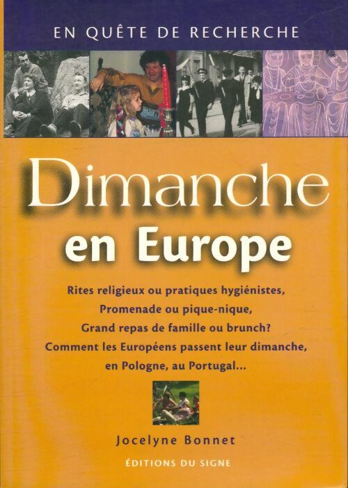 Livrenpoche : Dimanche en Europe - Jocelyne Bonnet - Livre