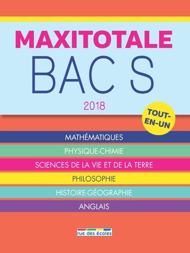 Livrenpoche : Bac S 2018 tout-en-un - Collectif - Livre