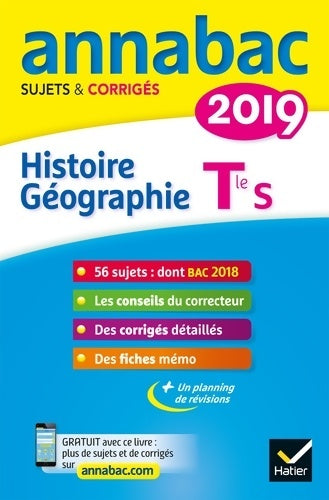 Livrenpoche : Histoire-géographie Terminale S Sujets & corrigés 2018 - Jean-Philippe Renaud - Livre