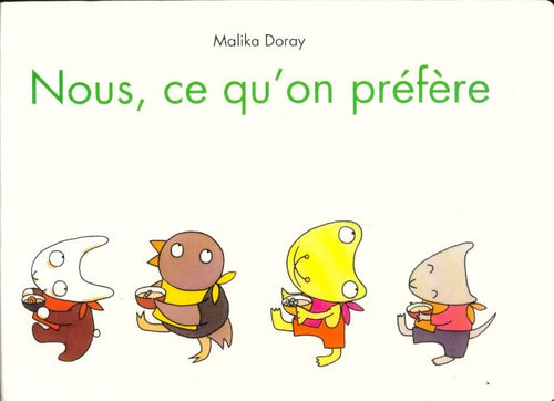 Livrenpoche : Nous ce qu'on préfère - Malika Doray - Livre
