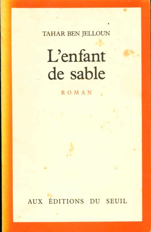 Livrenpoche : L'enfant de sable - Tahar Ben Jelloun - Livre