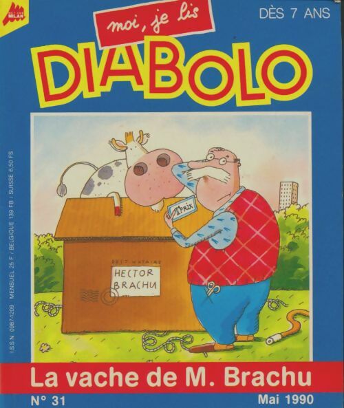 Diabolo n°31 : La vache de M. Brachu - Collectif -  Diabolo - Livre