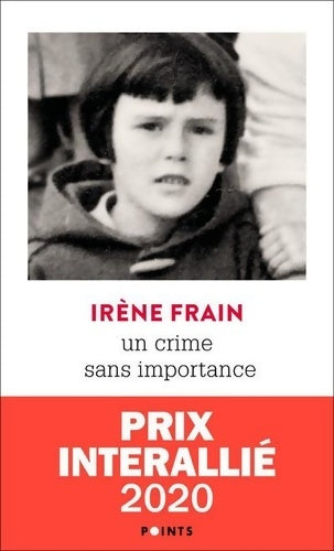 Livrenpoche : Un crime sans importance - Irène Frain - Livre