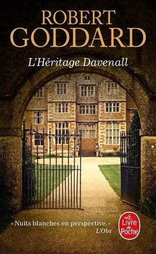 Livrenpoche : L'héritage Davenall - Robert Goddard - Livre