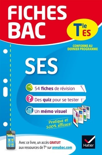 Livrenpoche : SES Terminale ES enseignement obligatoire - Jean-Marc Gauducheau - Livre