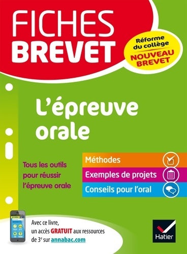 Livrenpoche : Fiches brevet l'épreuve orale - Cécile Gaillard - Livre