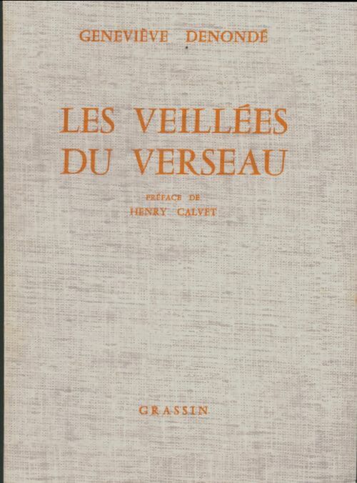 Livrenpoche : Les veillées du verseau - Geneviève Denondé - Livre