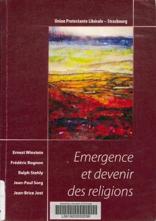 Livrenpoche : Émergences et devenir des religions - Collectif - Livre