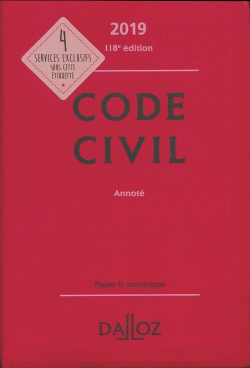 Livrenpoche : Code civil 2019 - Collectif - Livre