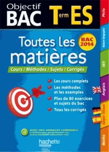 Livrenpoche : Toutes les matières Terminale ES 2014 - Collectif - Livre