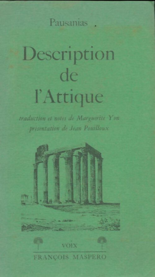 Livrenpoche : Description de l'Attique - Pausanias - Livre