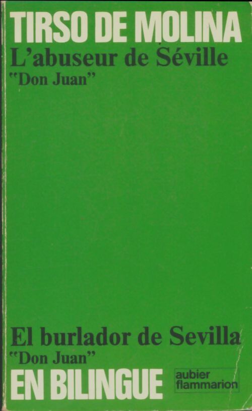 Livrenpoche : L'abuseur de Séville et l'invité de pierre (Don Juan) - Tirso De Molina - Livre