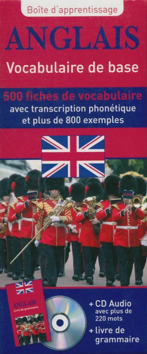 Livrenpoche : Boîte d'apprentissage anglais. Vocabulaire de base - Naumann, Götel - Livre