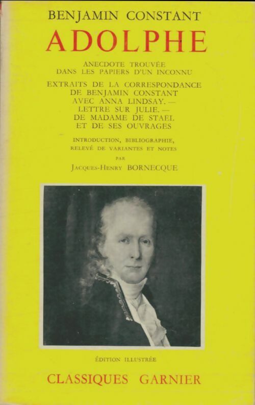 Livrenpoche : Adolphe - Benjamin Constant - Livre